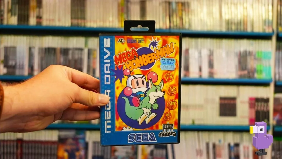 Mega Bomberman Sega Mega Drive Game Case