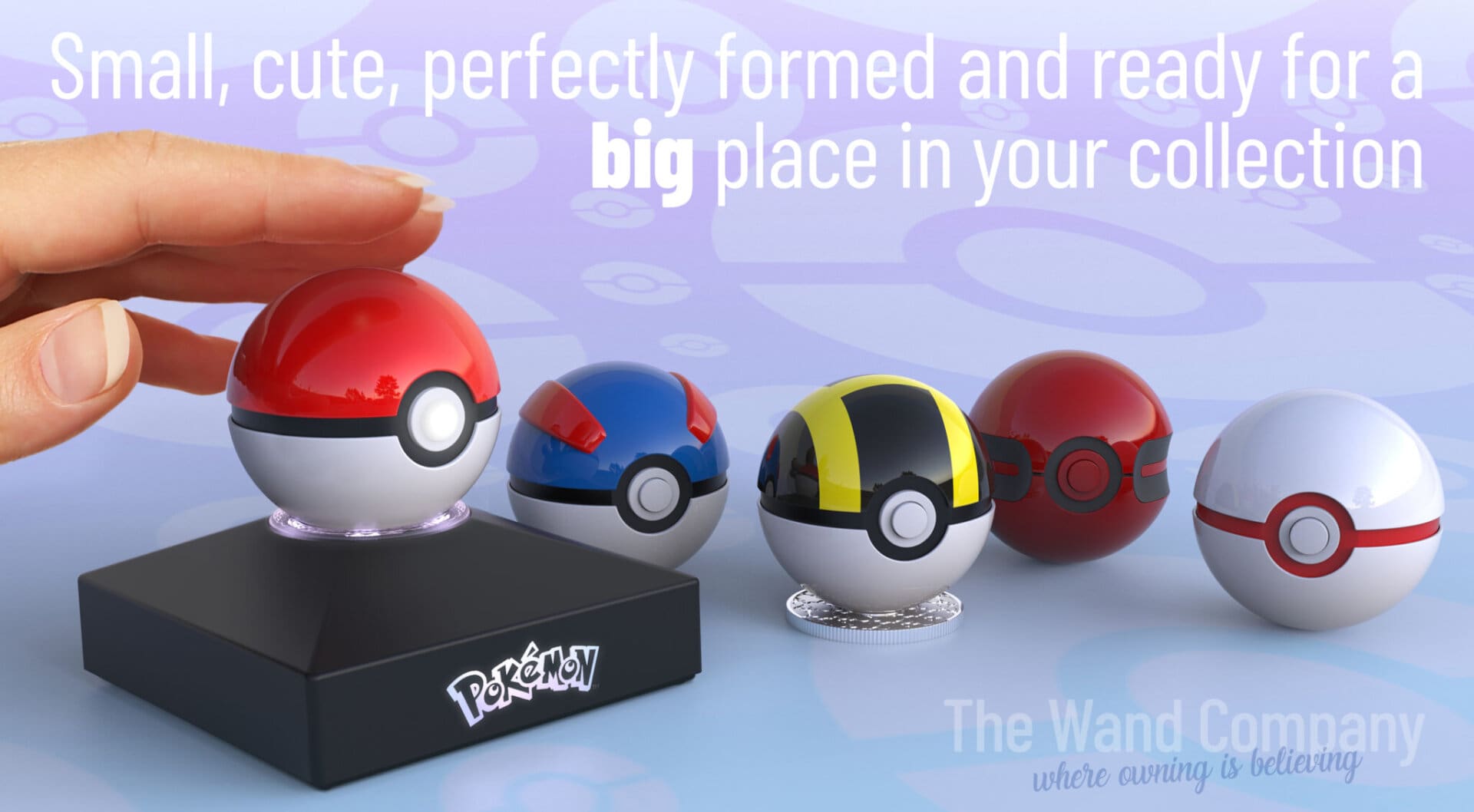 Mini Poké Ball Replicas Arrive In Time For Pokémon Day