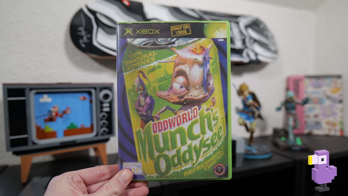 Oddworld Munch's Oddysee game case Xbox - Best Oddworld Games