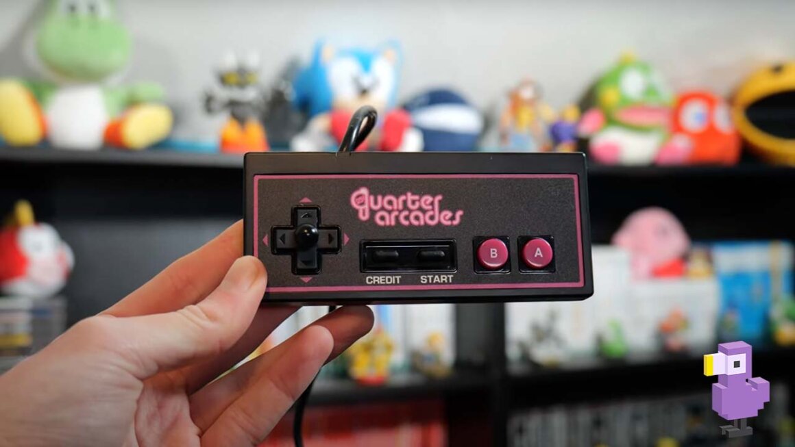 Quarter Arcades NES controller