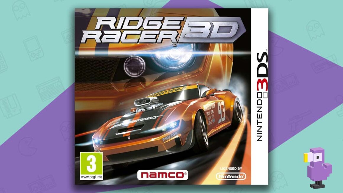 Ridge Racer 3D game case cover art - best Ridge Racer games