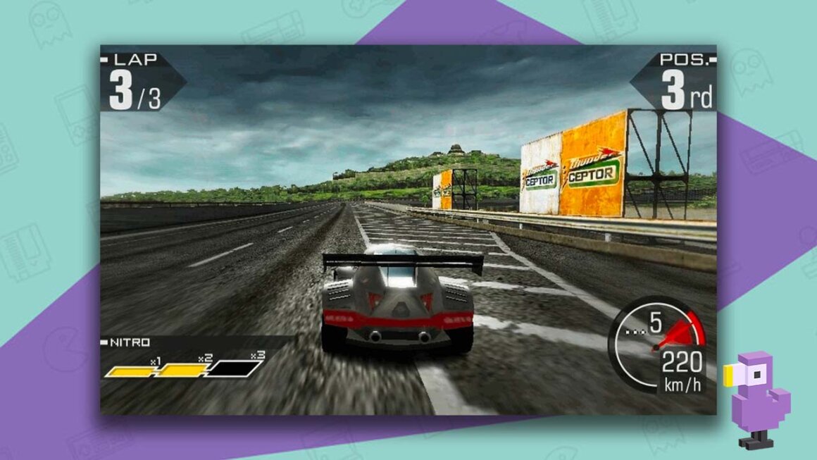 Ridge Racer 3D gameplay