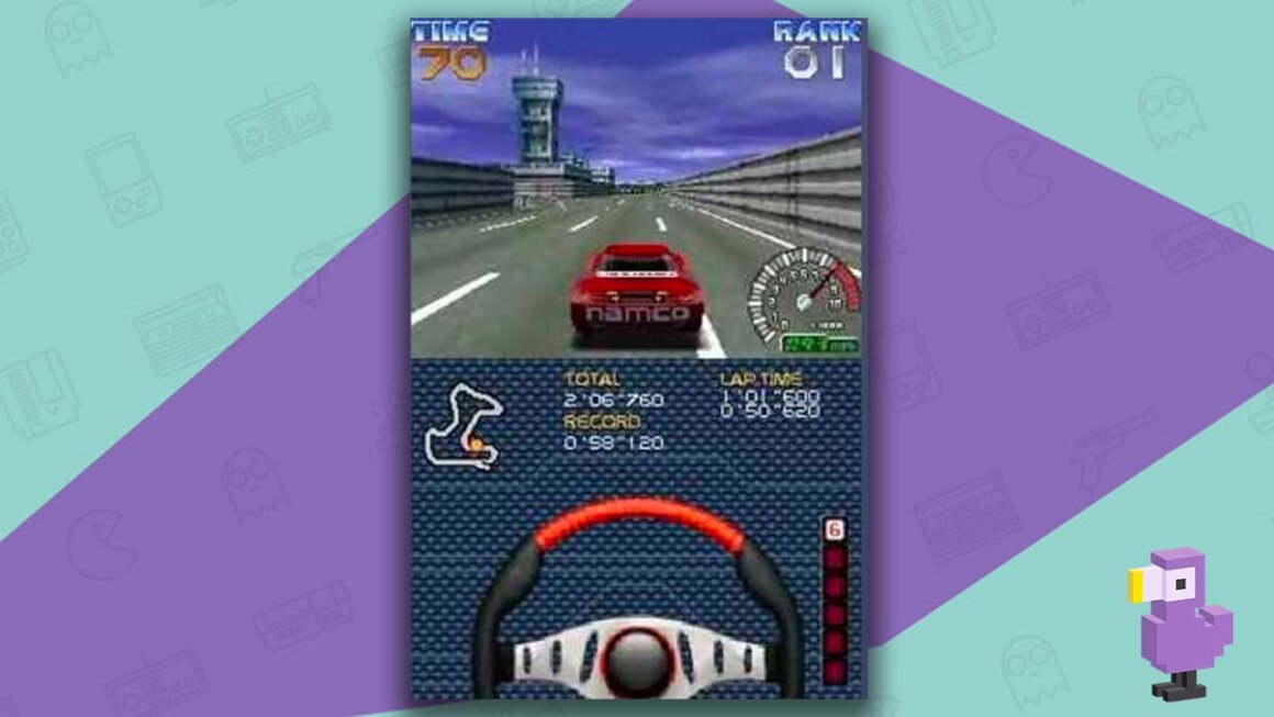 Ridge Racer DS gameplay