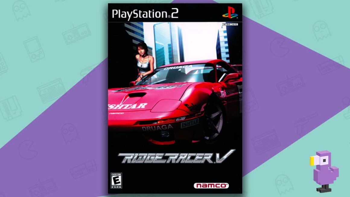 Ridge Racer V - game case cover art PS2