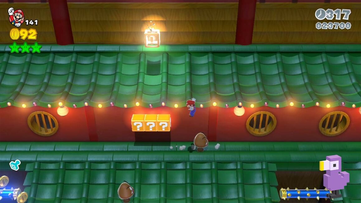 Super Mario 3D World + Bowser's Fury gameplay