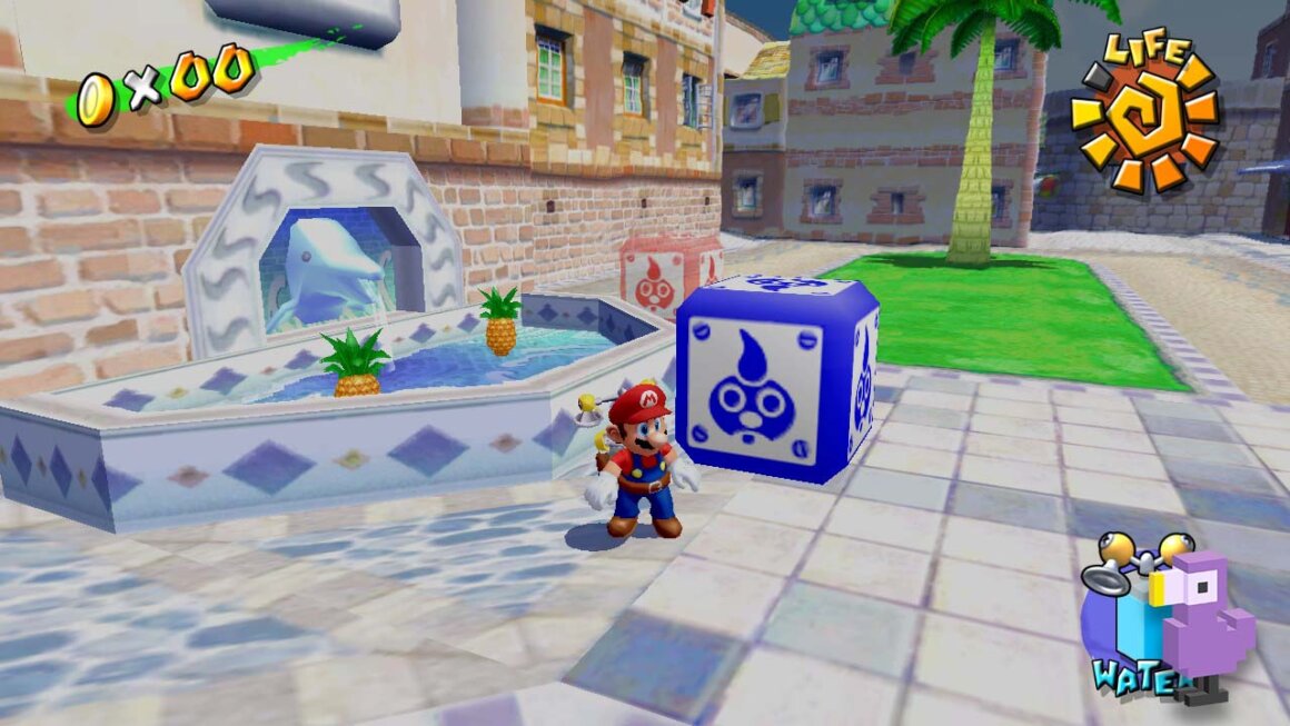 Super Mario Sunshine gameplay