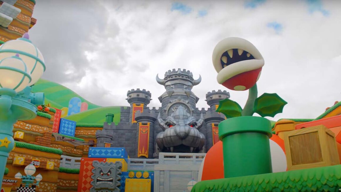 Super Mario World Bowsers Castle