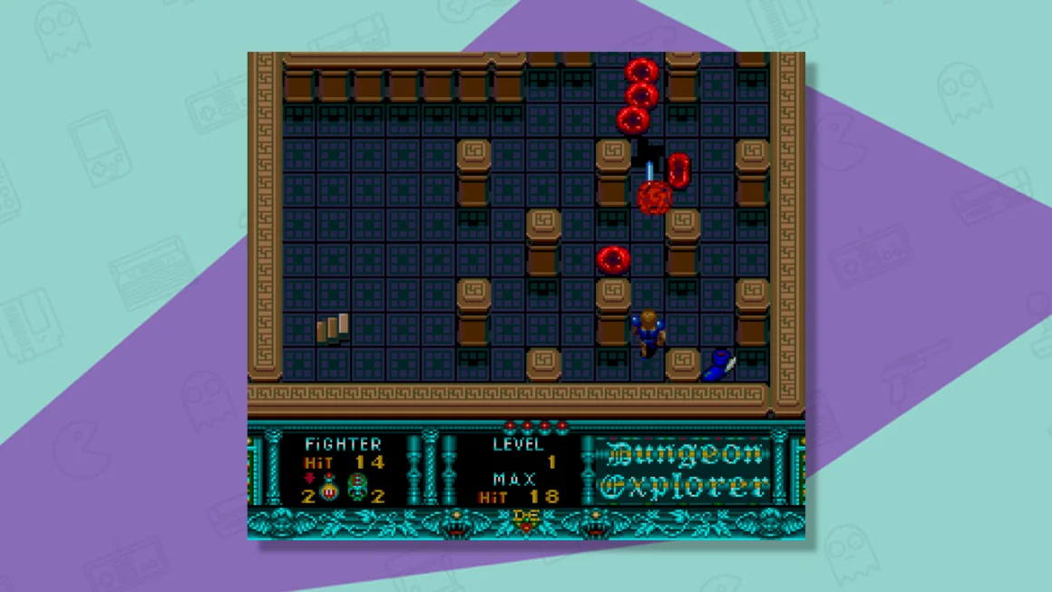 Dungeon Explorer (1989) gameplay