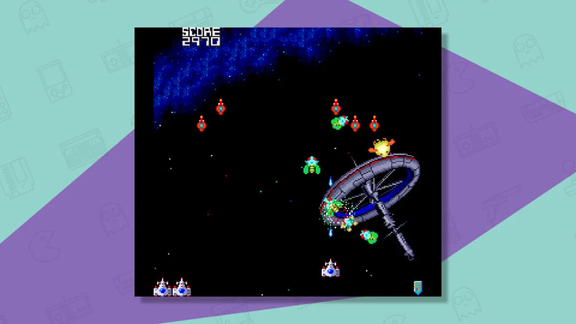 Galaga 88 (1987) gameplay