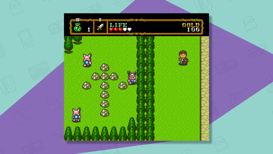 Neutopia II (1991) gameplay