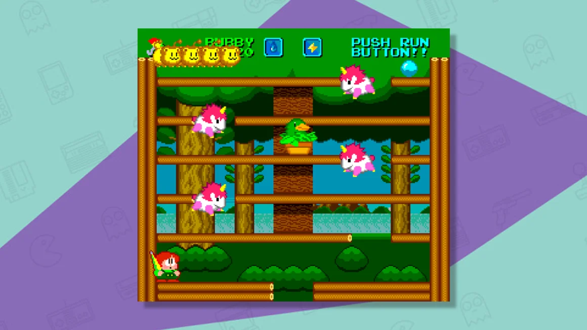 Parasol Stars: The Story Of Bubble Bobble III (1991) gameplay