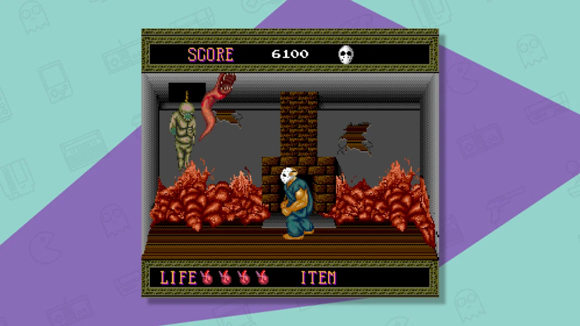 Splatterhouse gameplay (1990)