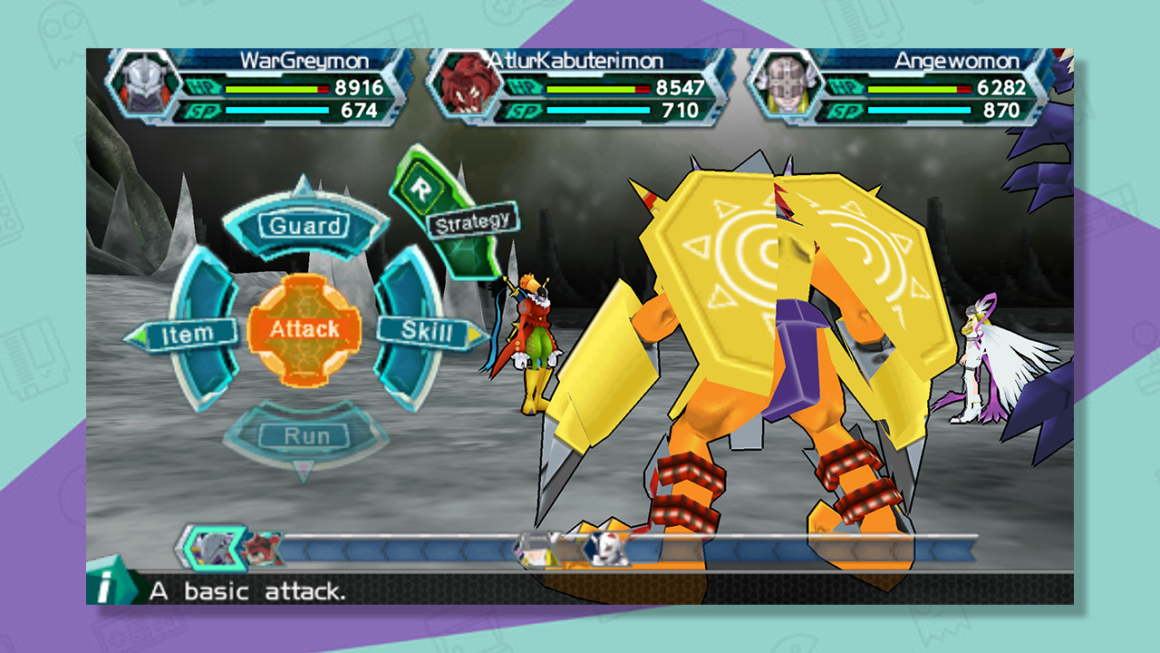 Digimon Adventure psp gameplay
