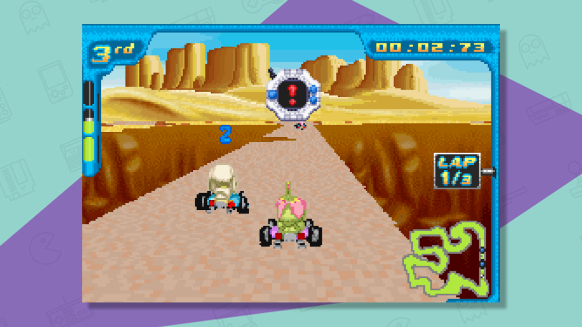 Digimon Racing gameplay