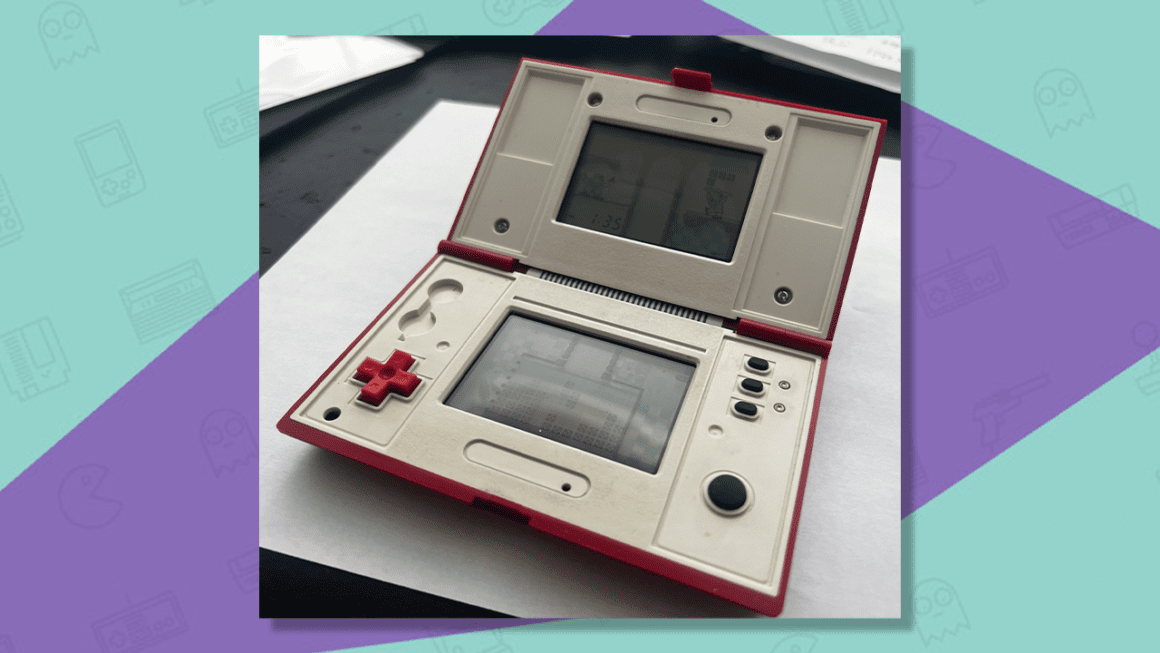 Game & Watch Tetris prototype