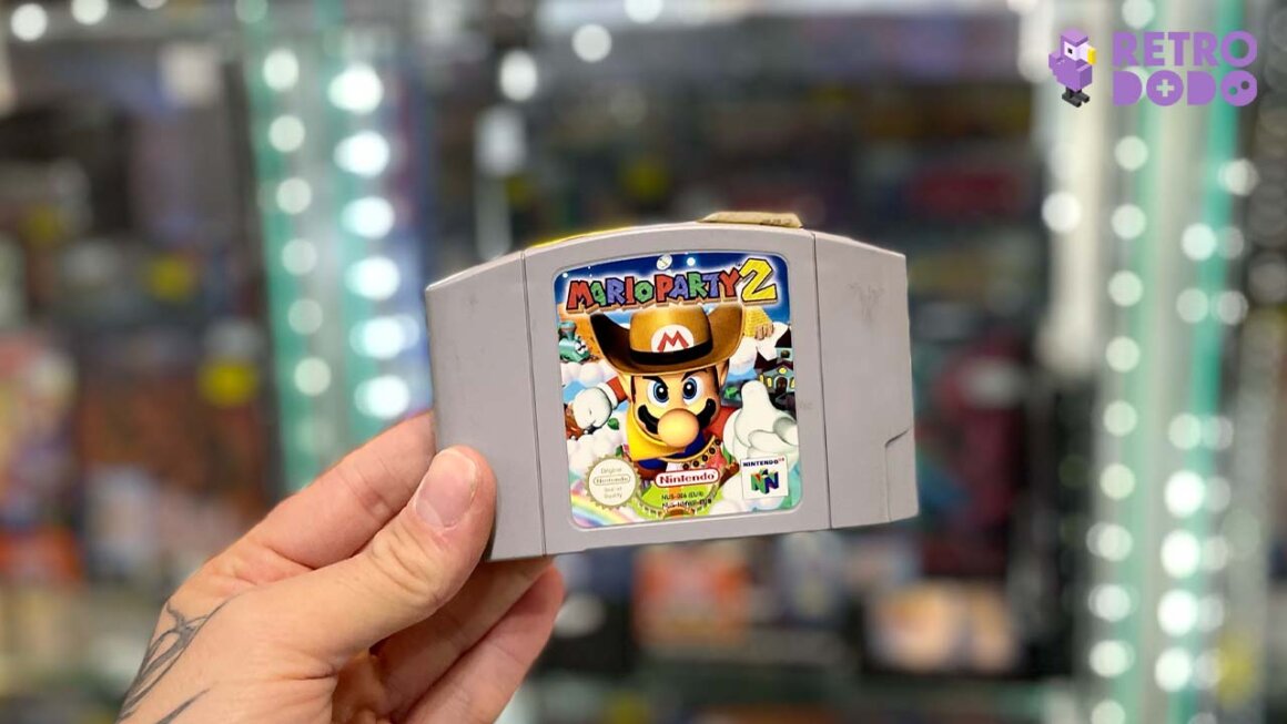Mario Party 2 cartridge