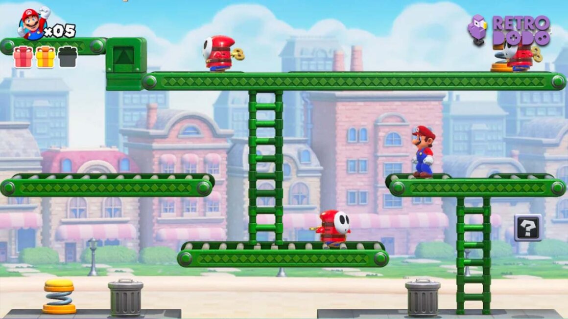Mario contemplates his actions.