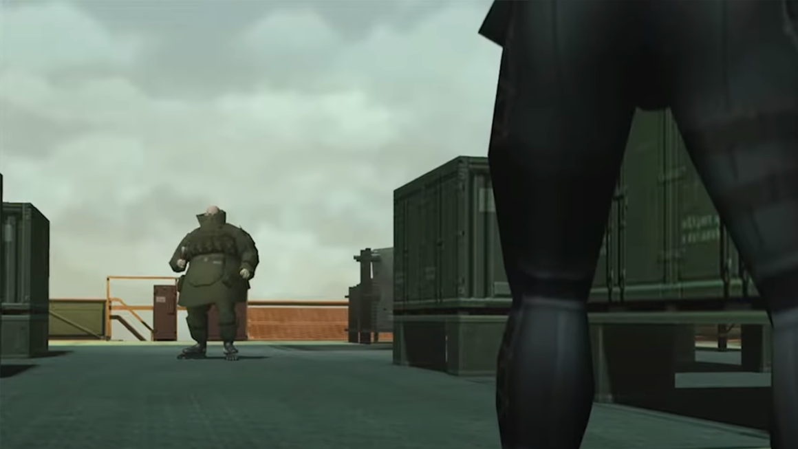 Supreme x Metal Gear Solid Fatman on rollerskates