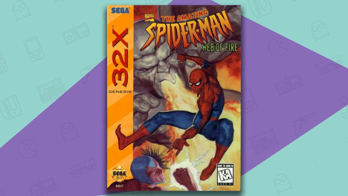 The Amazing Spider-Man: Web of Fire box 32x