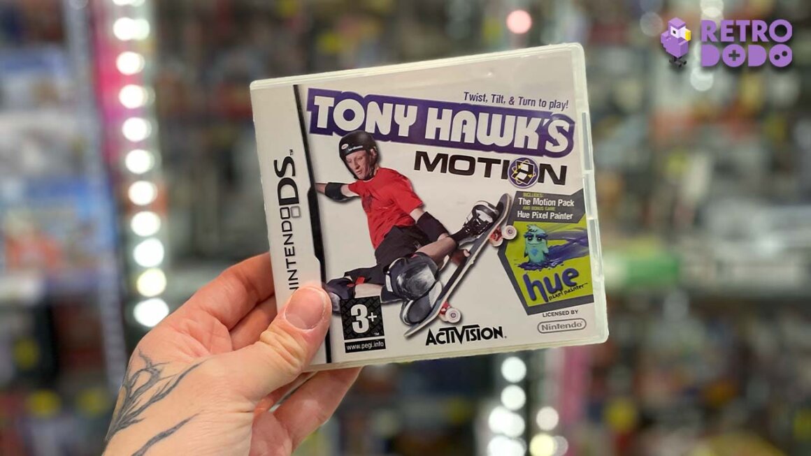 Tony Hawk's Motion DS game case
