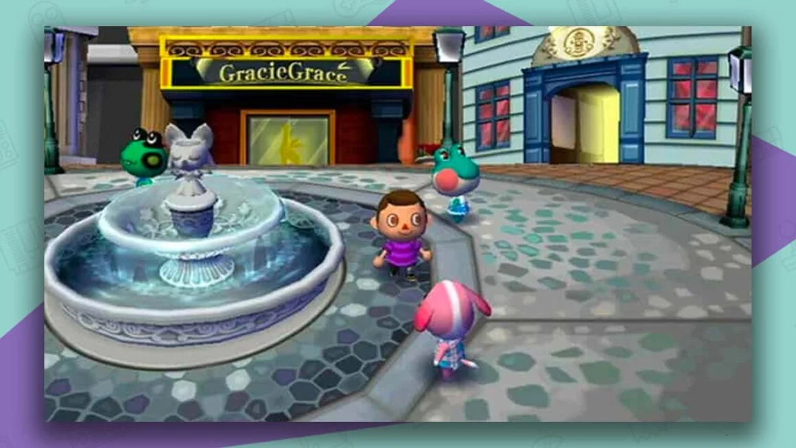 Animal Crossing: Let's Go To The City  Wii gameplay