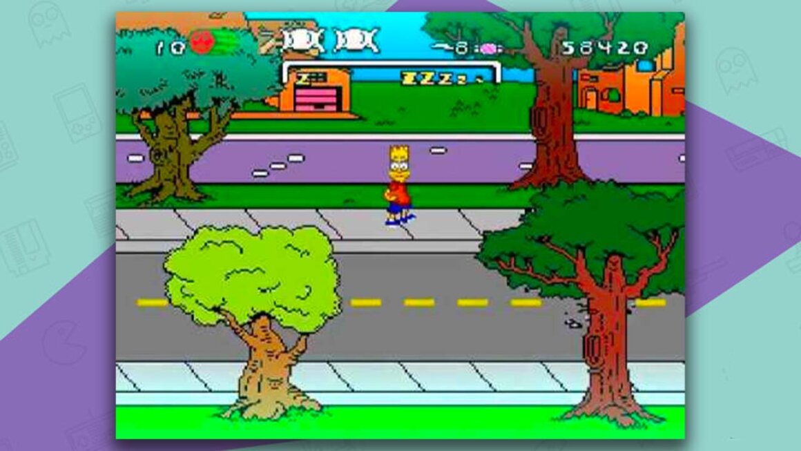 The Simpsons: Bart's Nightmare gameplay