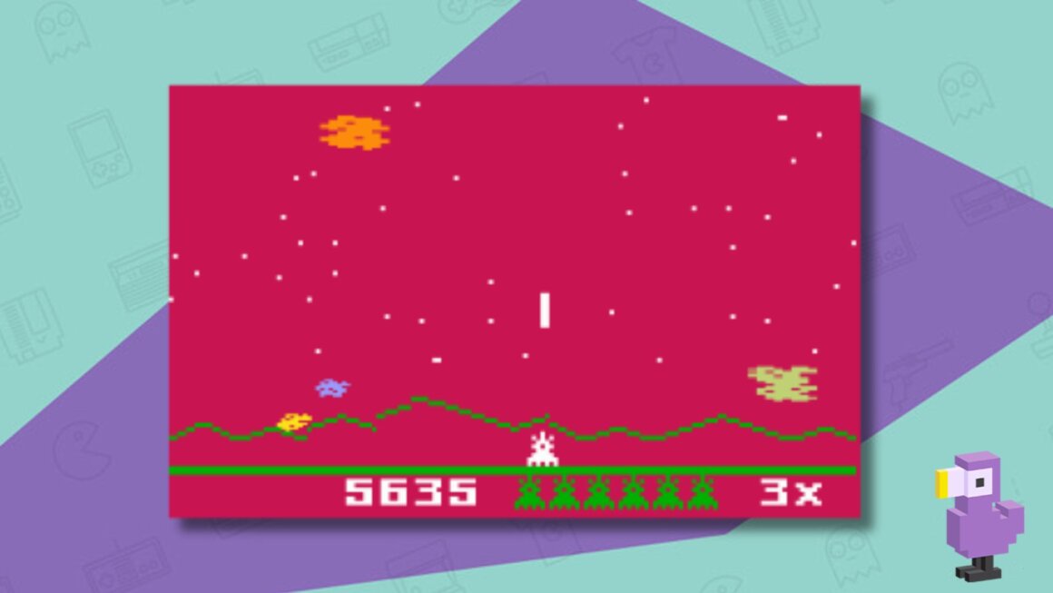 Astrosmash (1981) gameplay