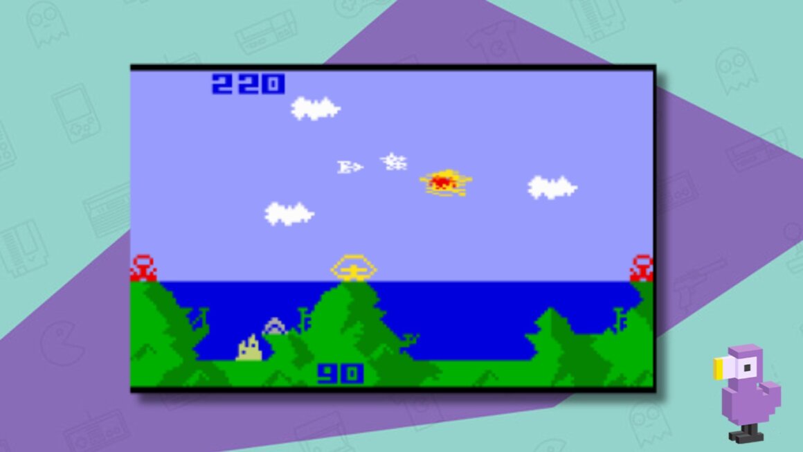 Atlantis (1982) gameplay