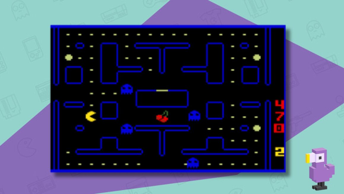 Pac-Man (1983) gameplay