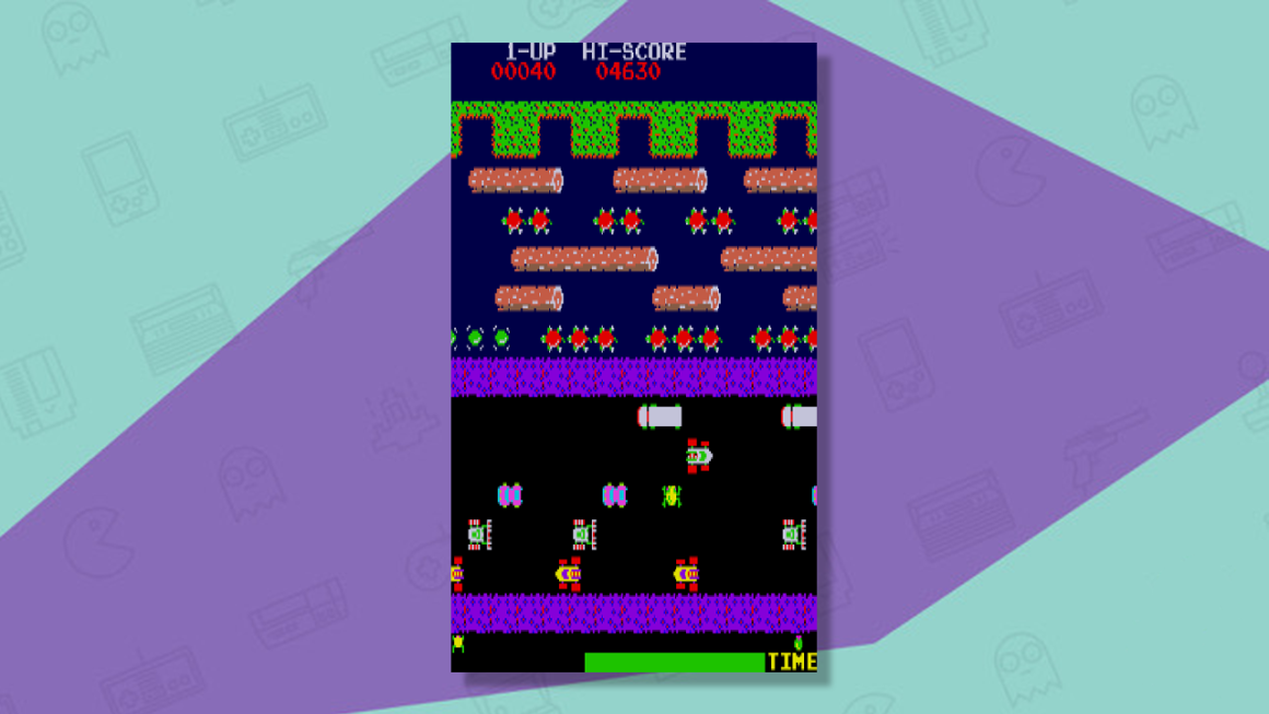 Frogger (1981) gameplay
