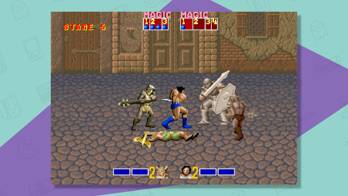 Golden Axe (1989) gameplay