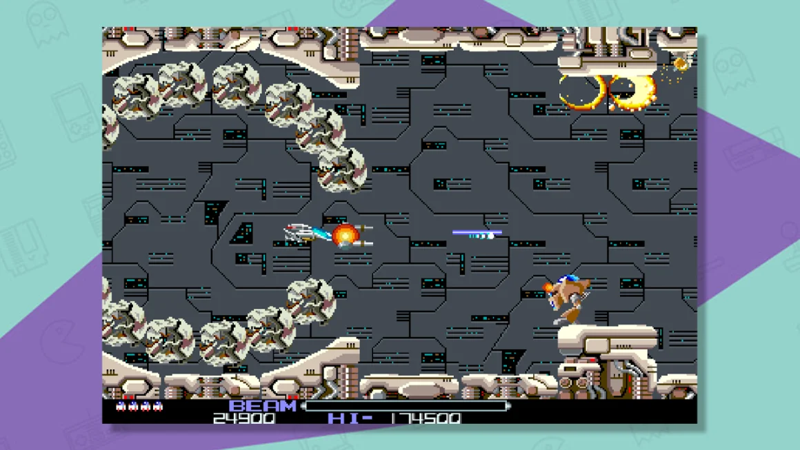 R-Type (1987) gameplay