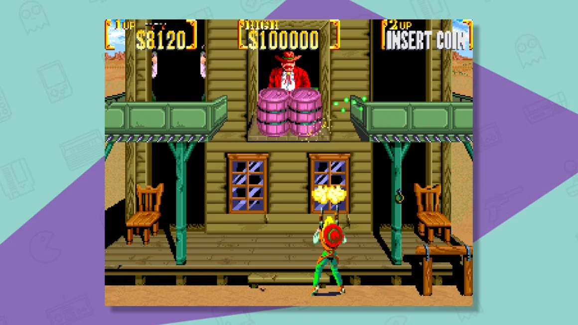 Sunset Riders(1991) gameplay