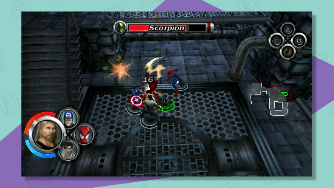 Marvel: Ultimate Alliance (2006) gameplay