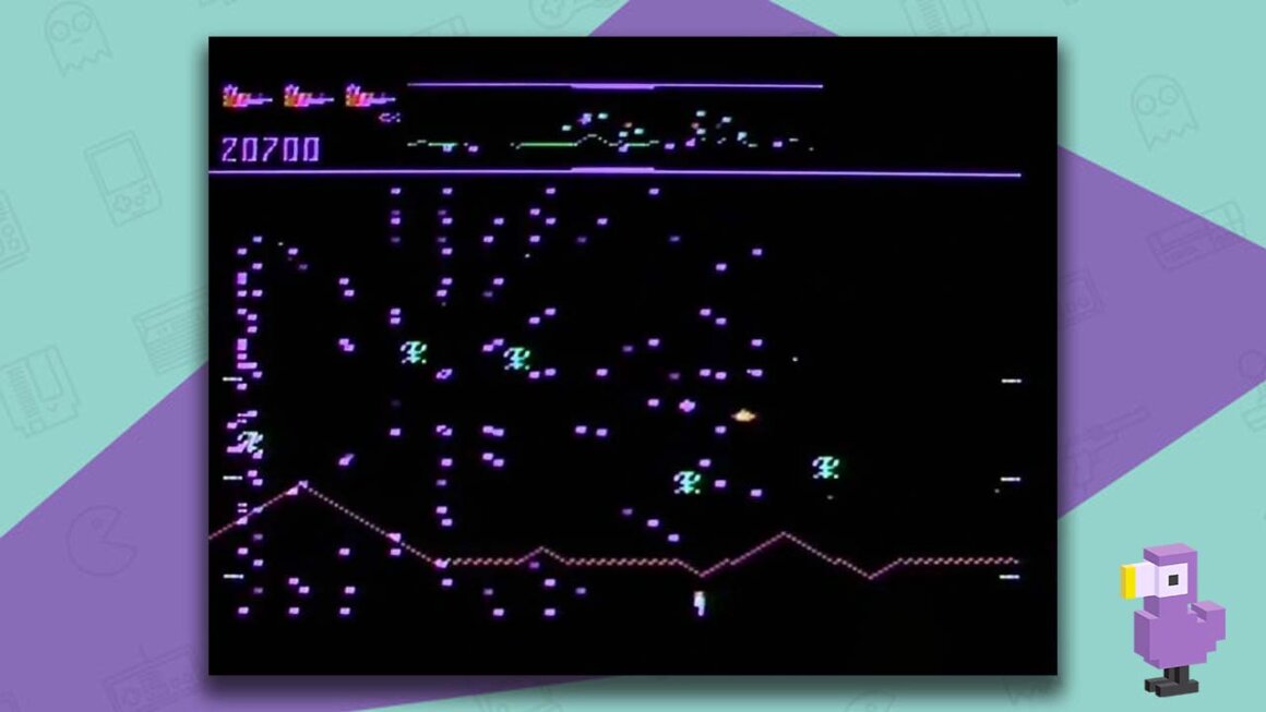 Defender gameplay Atari 5200