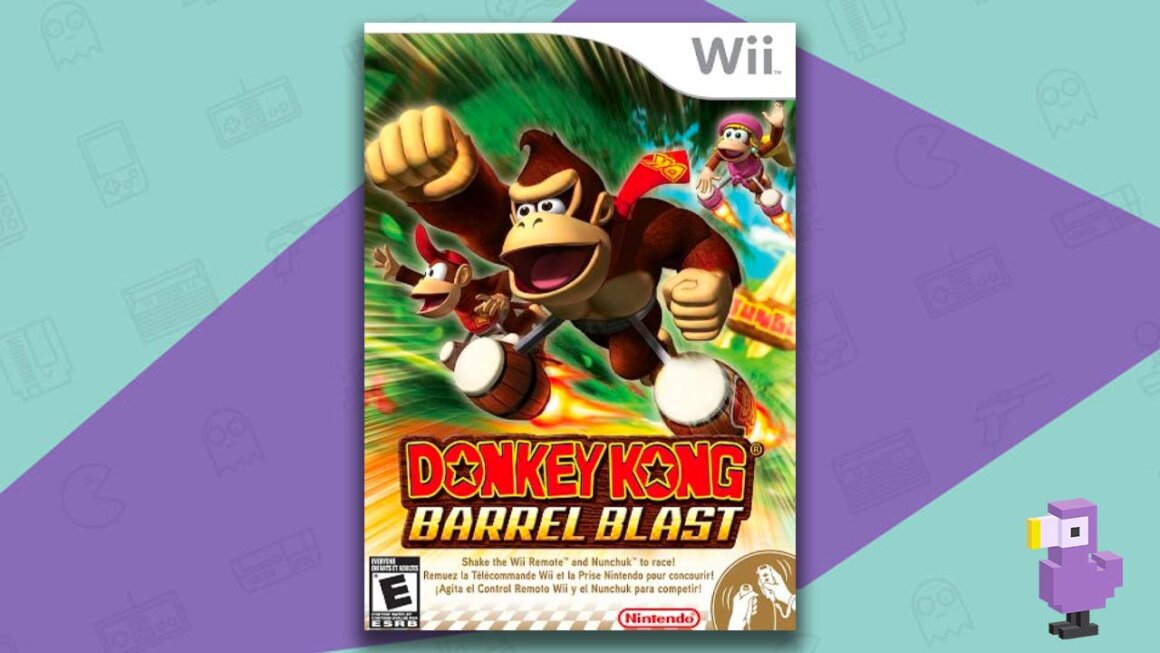 Donkey Kong: Barrel Blast Wii Case 