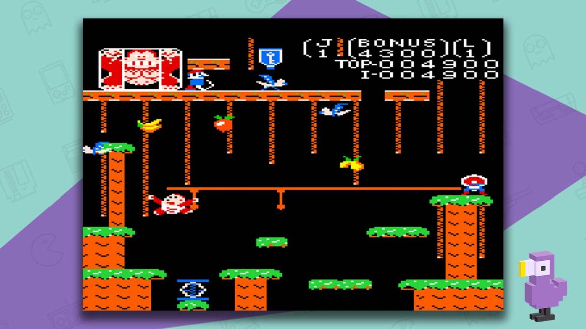 Donkey Kong Jr. gameplay Atari
