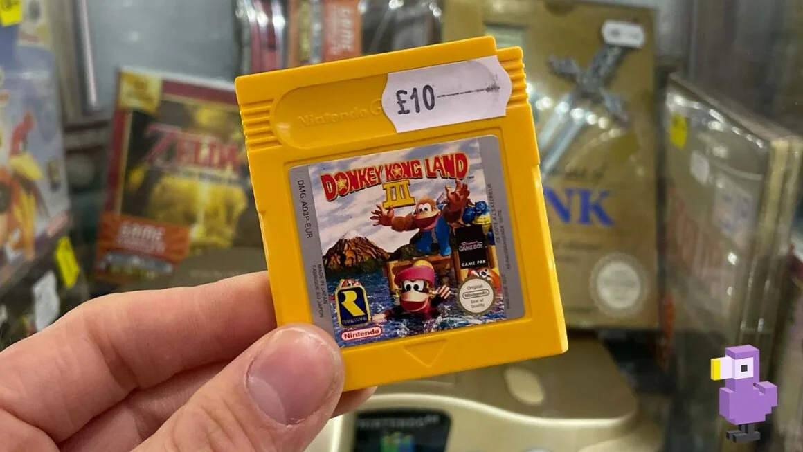 Donkey Kong Land 3 game cartridge