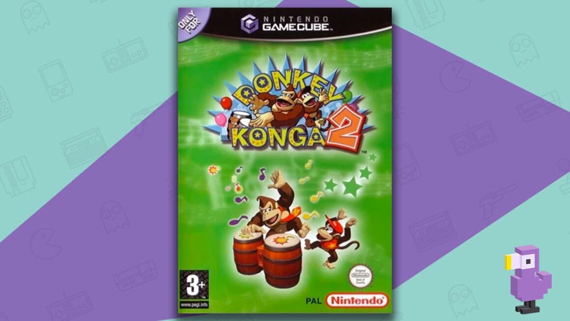 Donkey Konga 2 case
