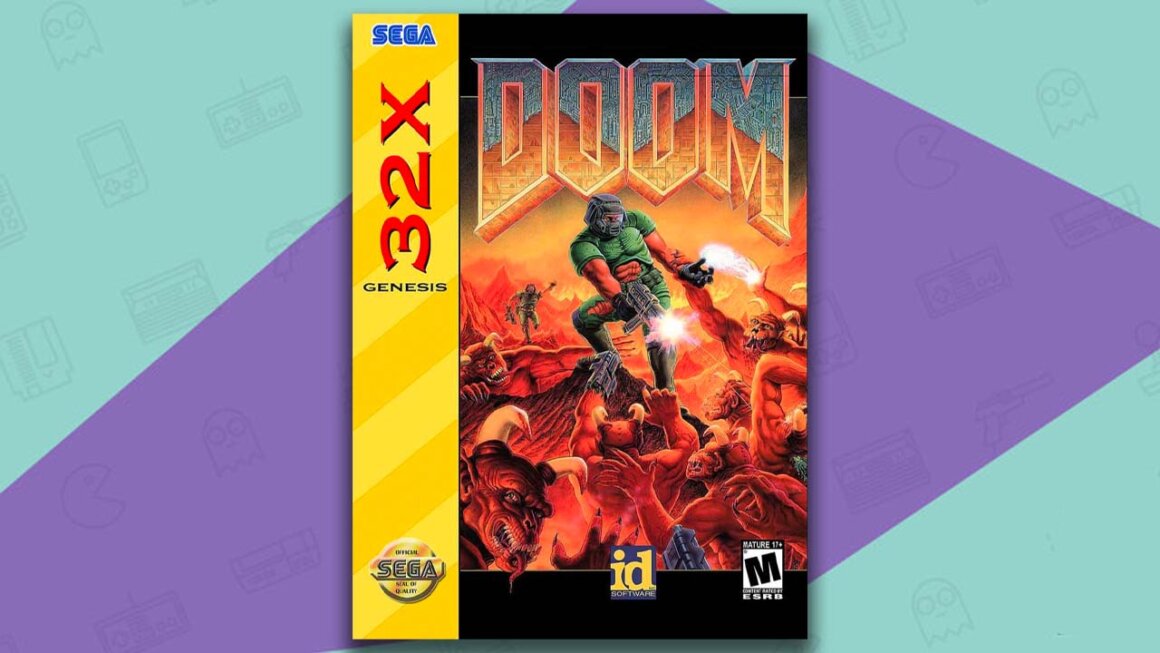 Doom 32x Game Case