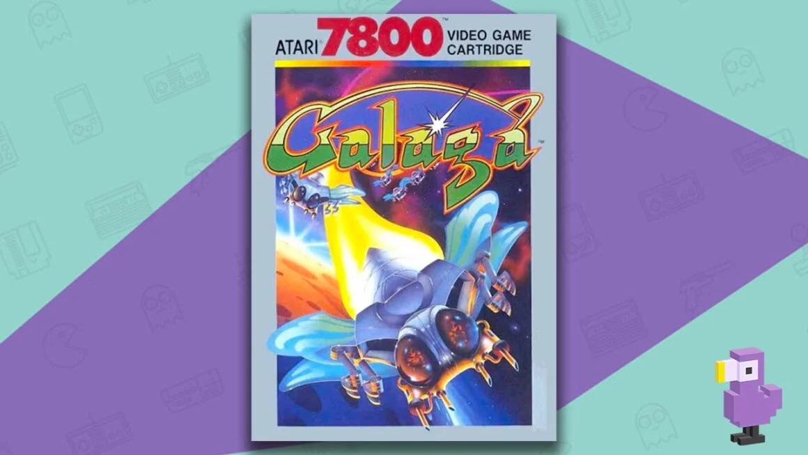 Galaga game box