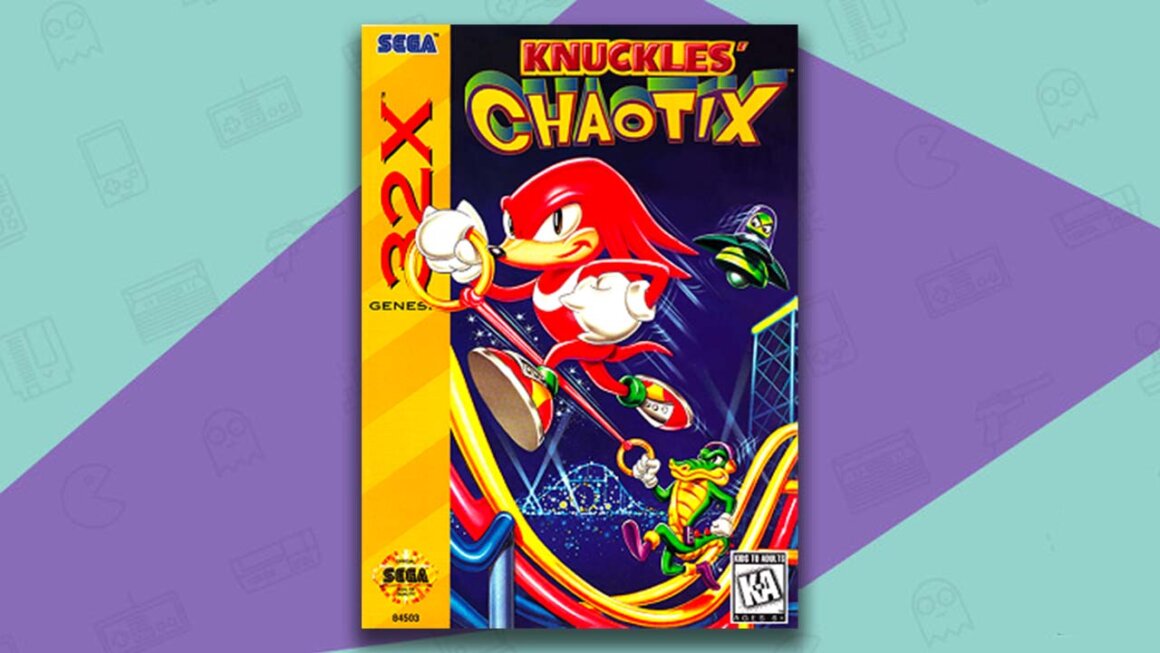 Knuckles' Chaotix 32X case