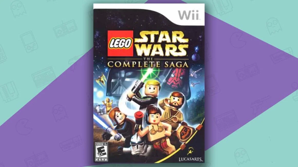LEGO Star Wars: The Complete Saga Wii game case