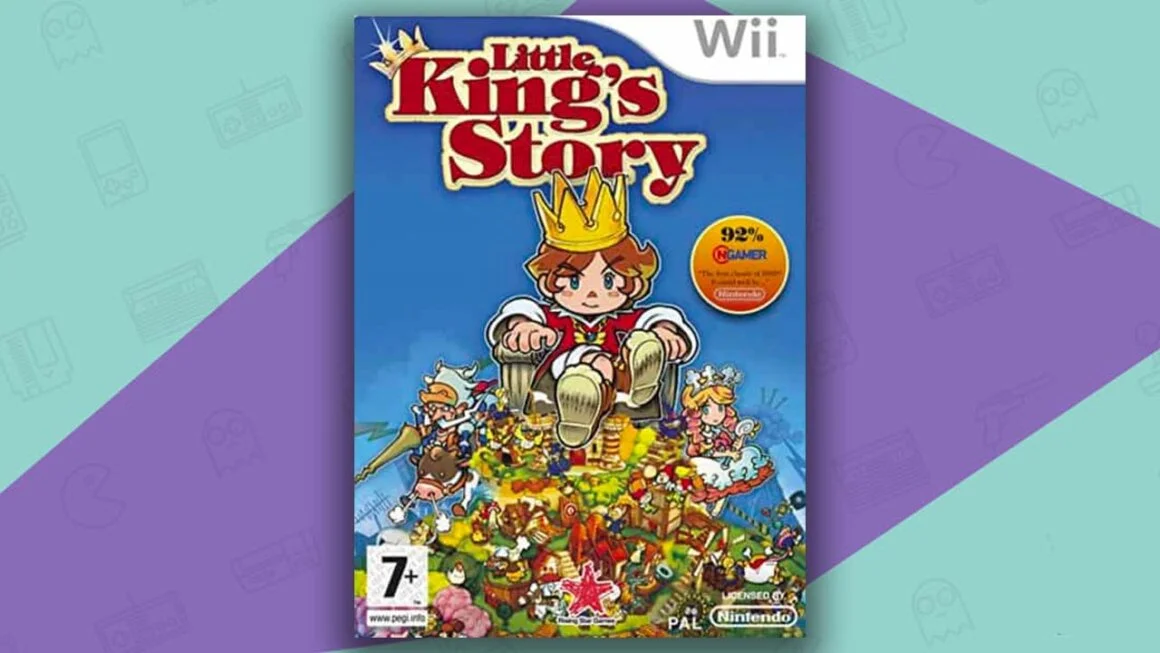 Little King's Story Wii game box