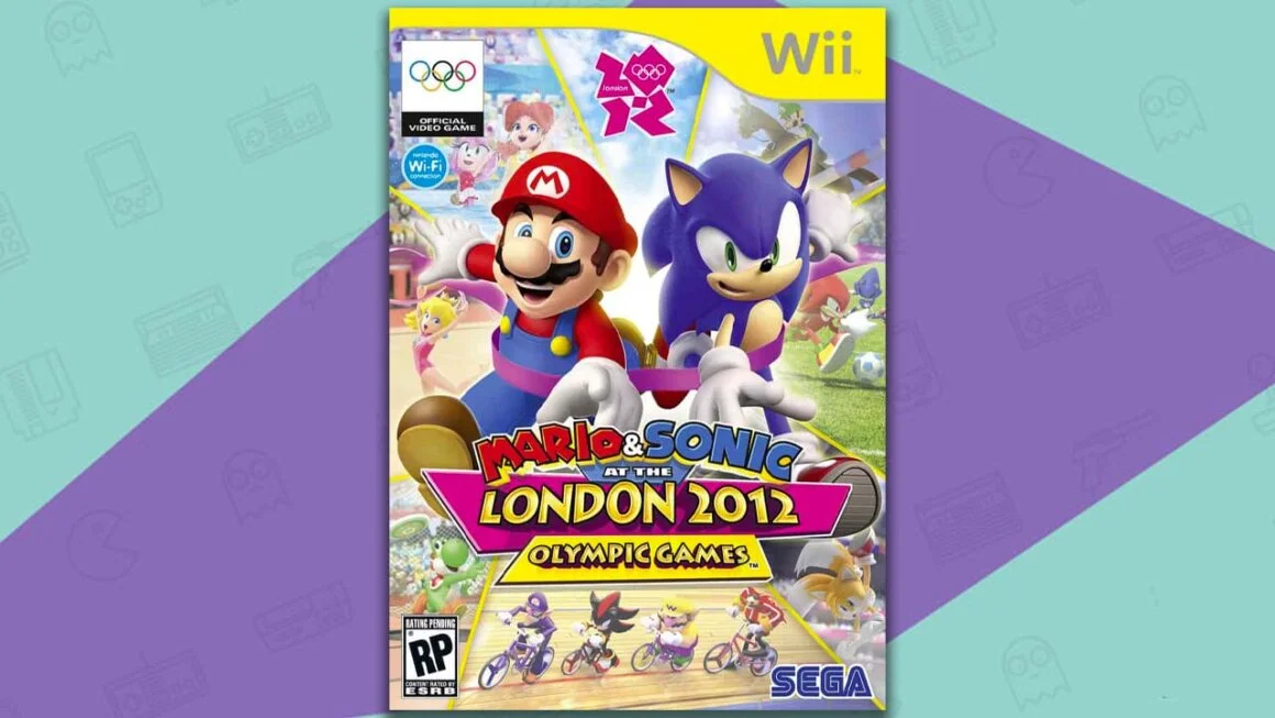 Mario & Sonic At The London 2012 Olympic Games game case