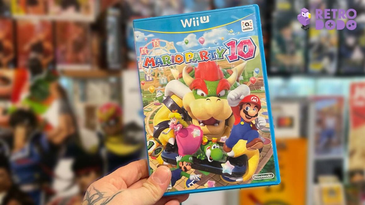 Mario Party 10 case Wii U
