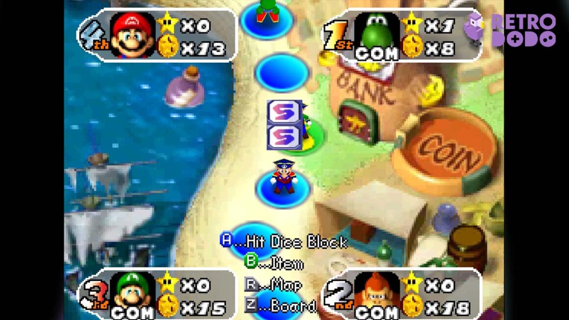 Mario Party 2 gameplay
