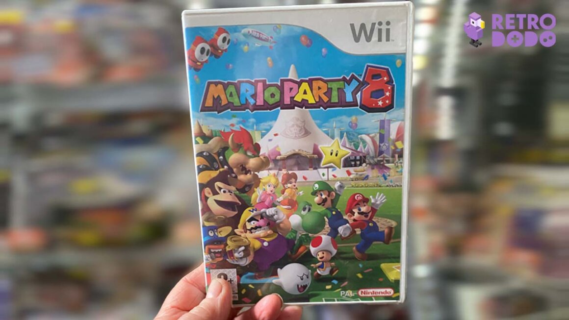 Mario Party 8 game case