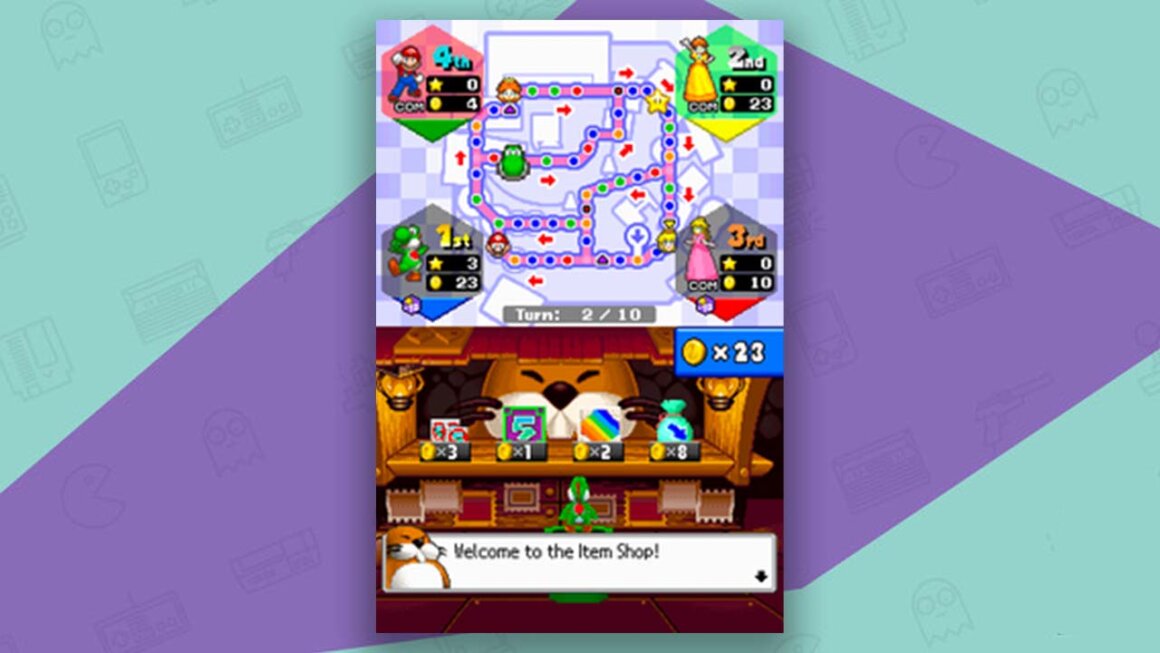 Mario Party DS gameplay