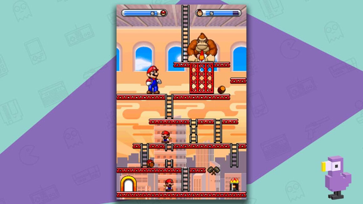Mario vs. Donkey Kong: March Of The Minis gameplay